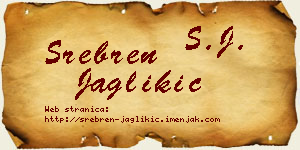 Srebren Jaglikić vizit kartica